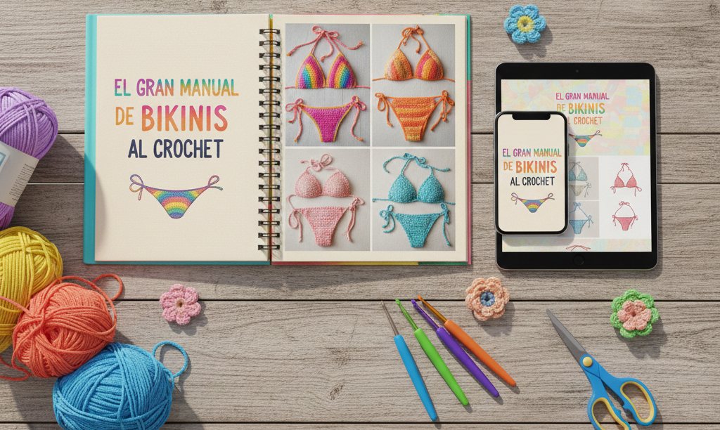 El gran manual de bikinis al crochet